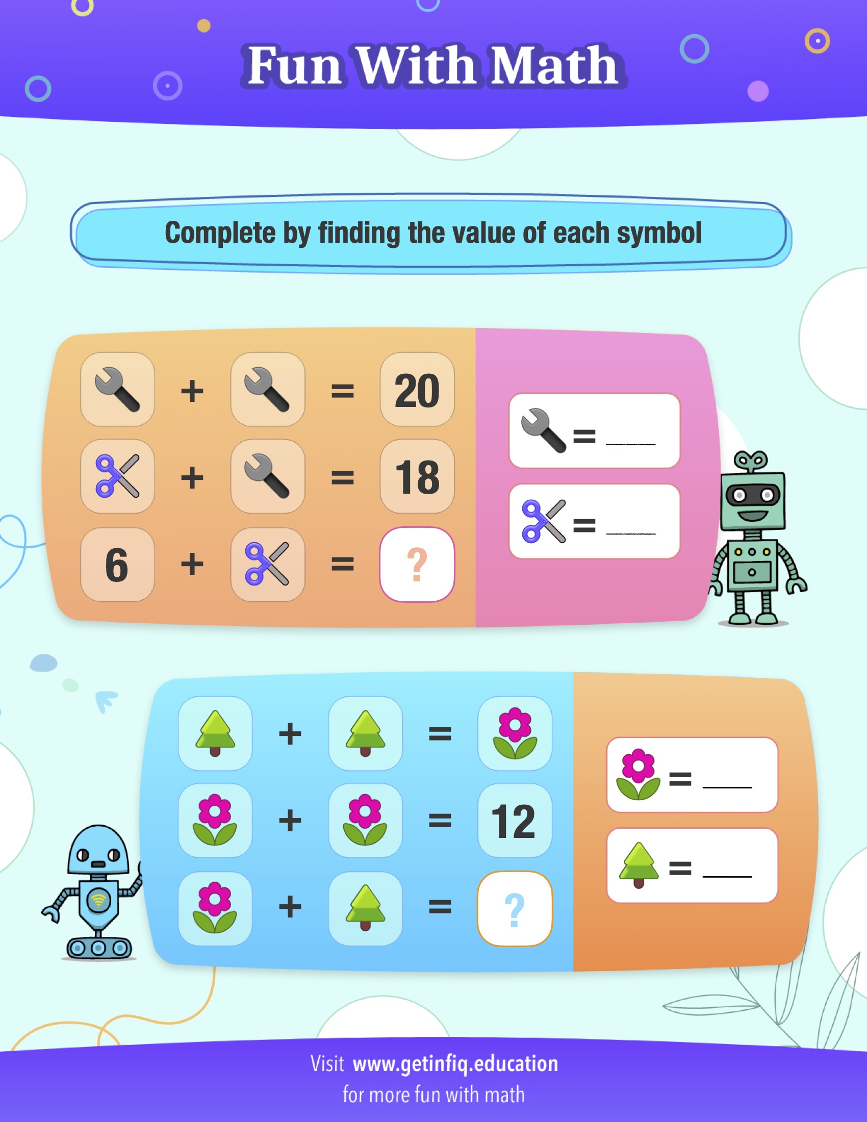 Grade 1 Math Puzzle