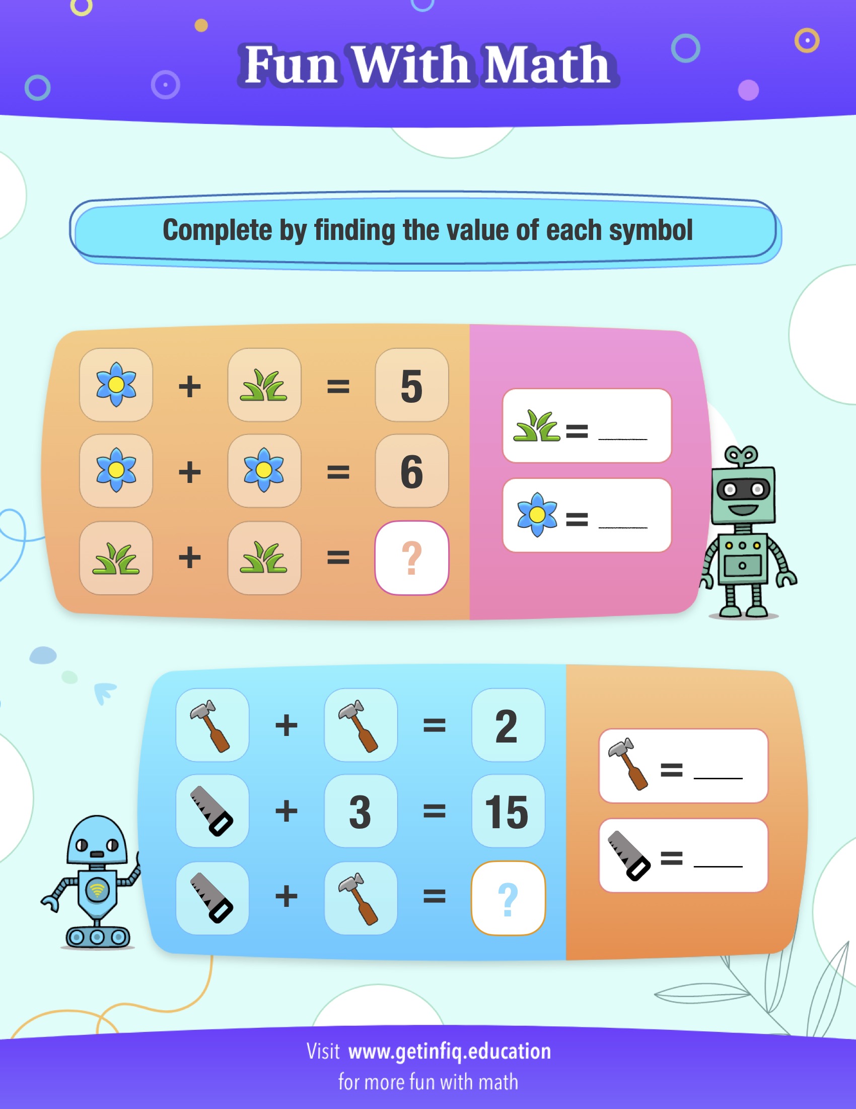 Grade 1 Math Puzzle