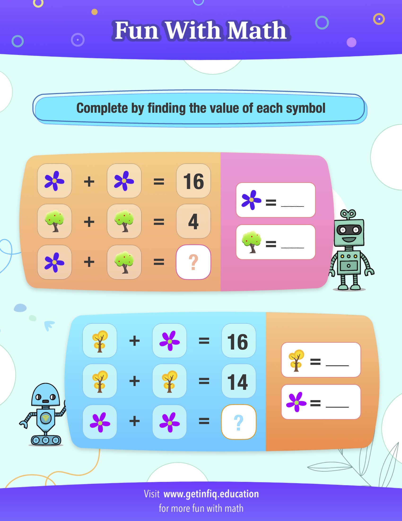 Grade 1 Math Puzzle