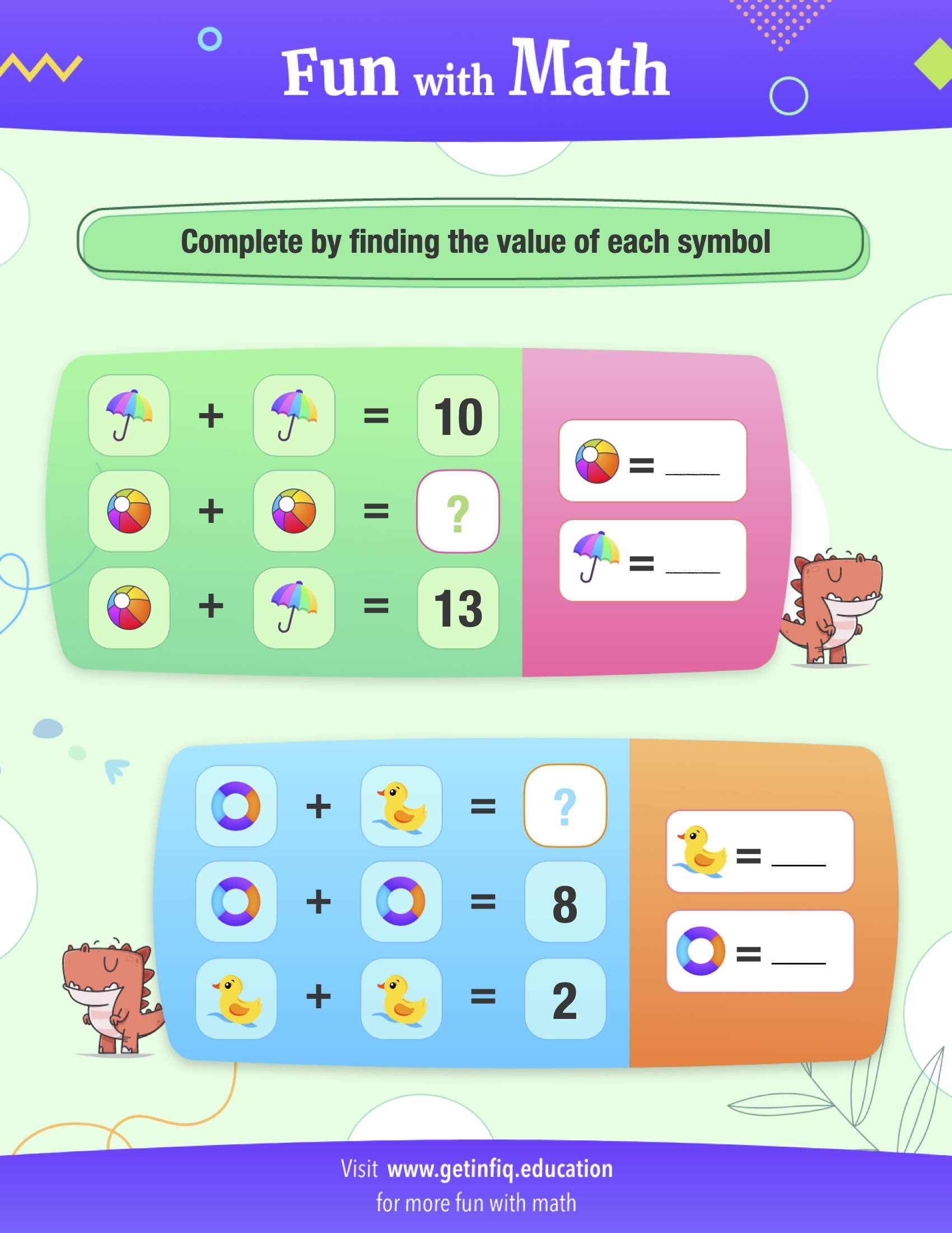 Grade 1 Math Puzzle