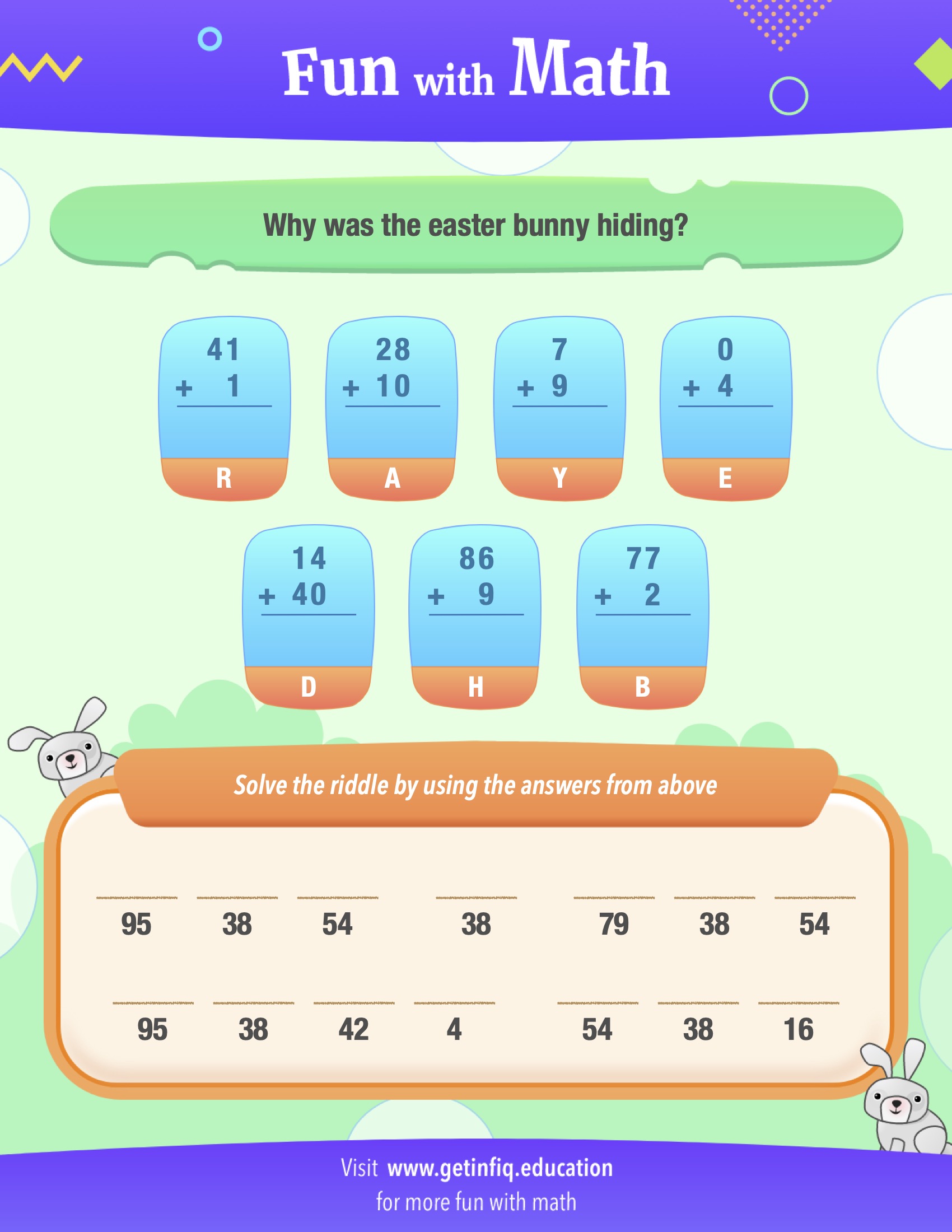 Grade 1 Math Riddle