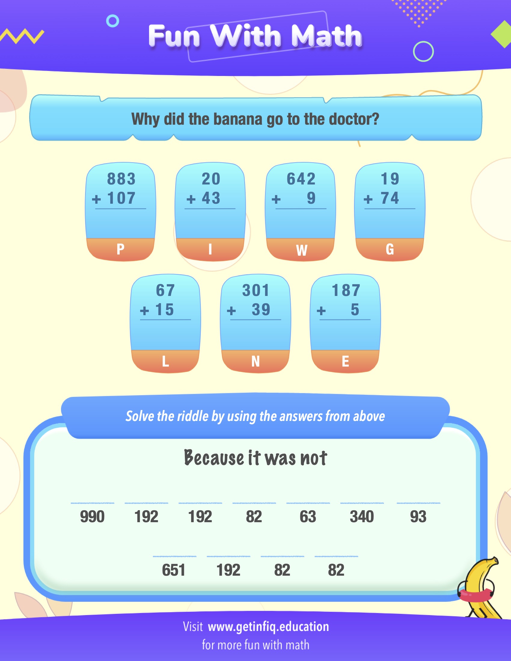 Grade 2 Math Riddle